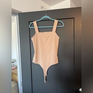 Nude colored bodysuit